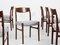Mid-Century Danish Dining Chairs in Rosewood from Glyngøre Stolefabrik, 1960s, Set of 6 2