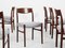 Mid-Century Danish Dining Chairs in Rosewood from Glyngøre Stolefabrik, 1960s, Set of 6, Image 2