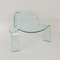 Glass Coffee Table by Hans Von Klier for Fiam Italy, 1990s 3