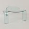 Glass Coffee Table by Hans Von Klier for Fiam Italy, 1990s 7