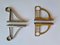 Consoler or Holders Pelmets, Germany, 1930s, Set of 4 6