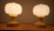 Lampade da tavolo in vetro, anni '70, set di 2, Immagine 9