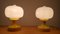 Lampade da tavolo in vetro, anni '70, set di 2, Immagine 11