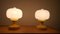 Lampade da tavolo in vetro, anni '70, set di 2, Immagine 8