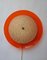 Mid-Century Orange Wall Lamp, Germany, 1970s, Image 11