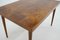 Walnut Extendable Dining Table in Gloss Finish, 1960s 5