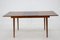 Walnut Extendable Dining Table in Gloss Finish, 1960s 9