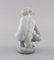 Danish Figure in Glazed Stoneware, Leda and the Swan by Kähler, Image 6