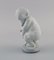 Danish Figure in Glazed Stoneware, Leda and the Swan by Kähler 5