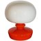 Mid-Century Glass Table Lamp, 1970s, Image 1