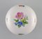 Antique Porcelain Lidded Bowl with Hand-Painted Flowers and Gold Edge from Meissen 2