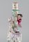 Antique Candlestick in Hand-Painted Porcelain from Meissen 2