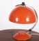 Lámpara de escritorio Mid-Century en naranja, años 70, Imagen 5