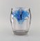 French Glass Vase Yvelines by René Lalique, Image 2