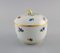 Antique Porcelain Lidded Bowl with Hand-Painted Flowers from Meissen 4