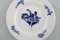 Antique Copenhagen Blue Flower Braided Cake Plates, Set of 11 4