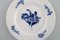 Piatti da torta antichi a forma di fiore blu, Copenhagen, set di 11, Immagine 4