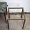Brass and Green Marble Square Side Tables, 1980s, Set of 2 24