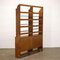 F54 Two-Bay Stained Wood Bookcase from McSelvini, Italy, 1960s 9