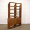 F54 Two-Bay Stained Wood Bookcase from McSelvini, Italy, 1960s, Image 9