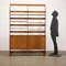 F54 Two-Bay Stained Wood Bookcase from McSelvini, Italy, 1960s 2