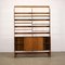 F54 Two-Bay Stained Wood Bookcase from McSelvini, Italy, 1960s 3