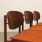 Vintage Rosewood & Plywood Dining Chairs, Set of 6 3