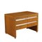 Vintage Oak Veneered Cabinet with Drawers from Knoll 1