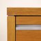 Vintage Oak Veneered Cabinet with Drawers from Knoll 4