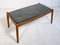 Table Basse Mid-Century avec Plateau en Schiste sur une Base en Bois Massif 6