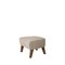 Beige and Smoked Oak Sahco Zero Footstool from by Lassen, Set of 2 3