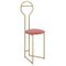 Gold with High Back & Pesco Velvetforthy Joly Chairdrobe by Colé Italia, Image 1