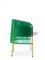 Green Caribe Dining Chair by Sebastian Herkner, Set of 2, Image 4