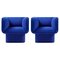 Block Armchair by Pepe Albargues, Set of 2 1