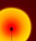Sunset Red Halo Evo II Floor Lamp by Mandalaki, Image 4