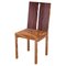 Eichenholz Two Striped Chair von Derya Arpac 1