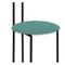 Black with High Back & Tiffany Velvetforthy Joly Chairdrobe by Colé Italia, Image 6