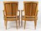 Sycamore Wood Cabriolet Armchairs in the Louis Xvi Style, Set of 2 2