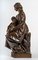 Scultura The Mother in bronzo patinato di Paul Dubois, Immagine 5