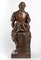 Brown Patinated Bronze The Mother Sculpture by Paul Dubois 7