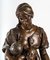 Brown Patinated Bronze The Mother Sculpture by Paul Dubois, Image 2