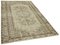 Vintage Turkish Beige Area Rug 2