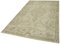 Tapis Beige Vintage, Turquie 3