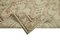 Tapis Beige Vintage, Turquie 6