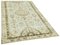 Vintage Turkish Beige Area Rug 2