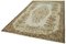 Tapis Beige Vintage, Turquie 3