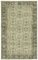 Tapis Beige Vintage, Turquie 1