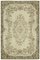 Vintage Turkish Beige Area Rug 1