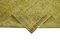 Vintage Yellow Over Dyed Rug, Image 6