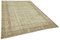 Vintage Turkish Beige Area Rug 2